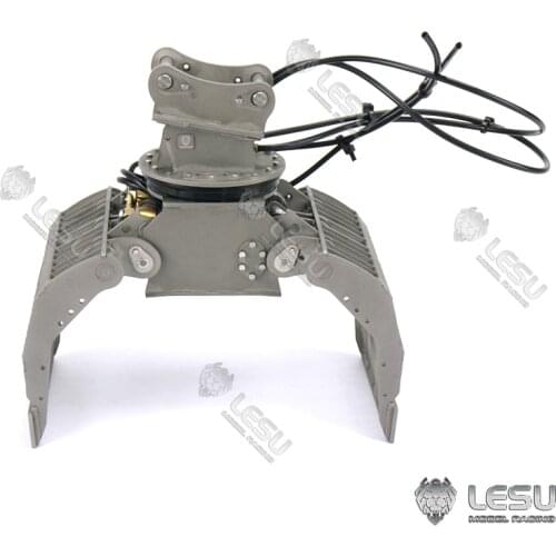 LESU 1/14 Metal Selector Grab Grapple for Hydraulic Komatsu PC360 RC Excavator TH16860-SMT3