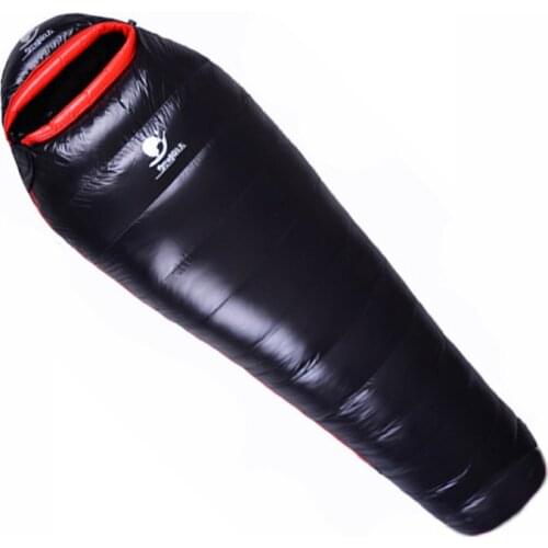 New Arrival 2200G/2500G White Goose Down Filling Adult Winter Comfortable Waterproof Breathable Sleeping Bag Slaapzak