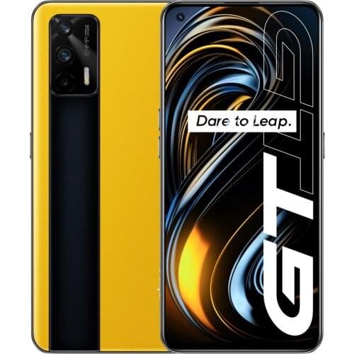 Realme GT 5G Phone Snapdragon 888 Dual SIM 6.43"Super AMOLED 8G/12G RAM 128G/256G ROM NONY 64MP 65W Fast charging Play Store OTA