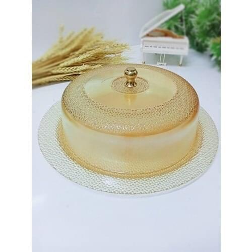 Elenor Glass Lid Tuana Cake Bell Jar