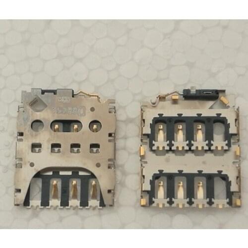 50pcs/lot, Original new for Motorola Moto G3 XT1041 XT1042 XT1043 SIM Card Reader Holder Socket Connector Module
