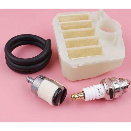 Air Filter Fuel Line Hose Filter Spark Plug Kit For Husqvarna 350 340 345 346 XP 351 353 Chainsaw Parts