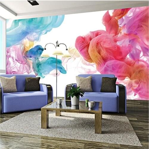 Wellyu 3D Photo Custom 3D Wall Mural Wallpaper Modern Abstract Graffiti Art Wall Painting Home Decor Living Room Wallpaper