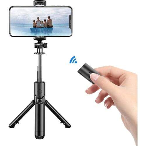 Bluetooth Selfie Stick Tripods Universal Monopod for Phone Retractable Portable Multifunctional Selfie Stick Tripod S03
