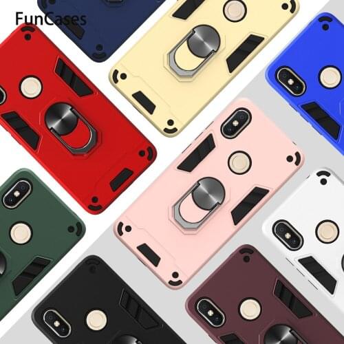 Cell Phone Covers For carcaso Redmi Y2 Protection Magnetic Finger New Case Hoesje sFor Redmi coque S2 Soft TPU Shell Cute