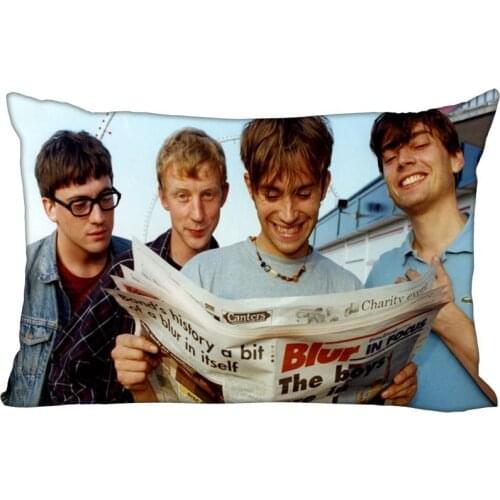 Custom BLUR Band Rectangle Pillowcase zipper dakimakura Classic Pillow Case size 35*45cm DIY Gift Drop Shipping