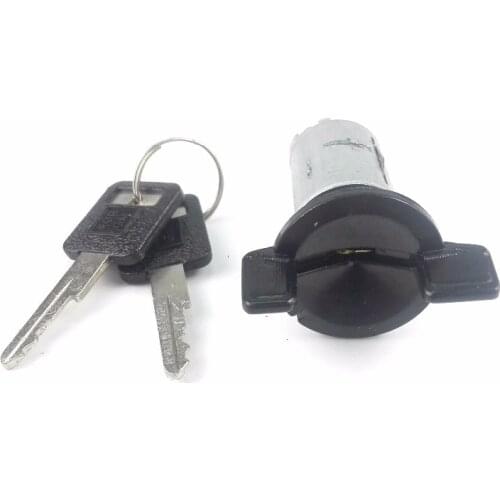 Ignition lock cylinder with plastic key for 8120081,LP-112