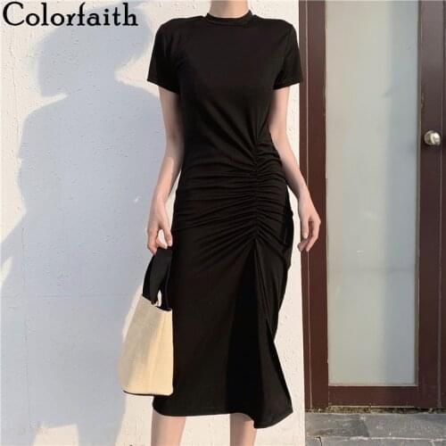 Colorfaith Short Dresses For Women