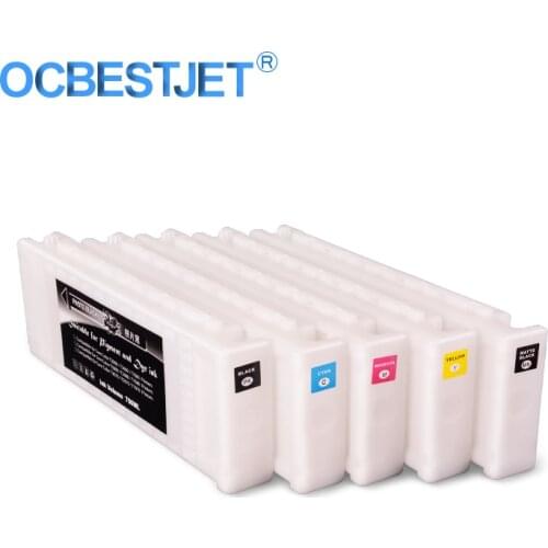 T6941-T6945 Compatible Ink Cartridge Filled With Pigment Ink For Epson T3000 T5000 T7000 T3200 T5200 T3270 T5270 T7270 700ML/PC