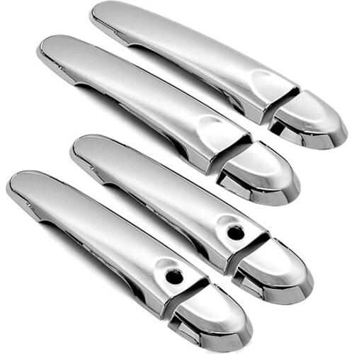 Chrome Styling Side Door Handle Cover with Keyless Access for Nissan Cube 2009-2011 Z12