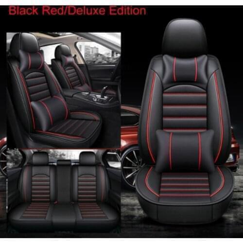 WLMWL Leather Car Seat Cover for Isuzu all models JMC D-MAX mu-X auto accessories car accessories 98% 5 seat car model
