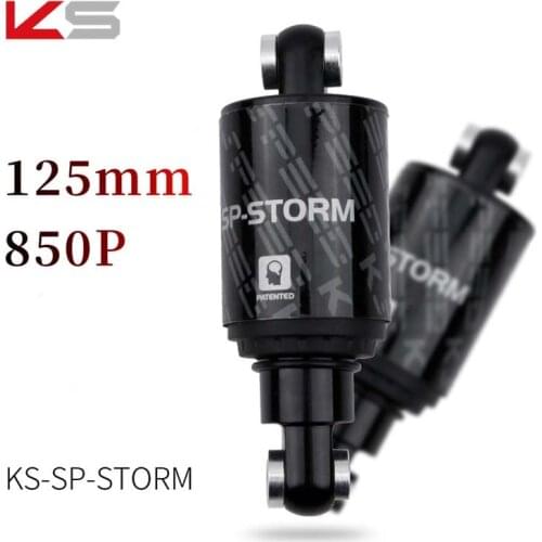 KS oil hydraulic shock absorber STORM bicycle rear gallbladder folding electric scooter bike shock absorption 125MM 850 lbs