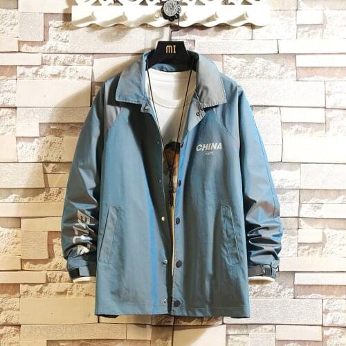 Streetwear Mens Bomber Jackets Casual Male Outwear Windbreaker New Stand Collar Mens Baseball Slim Coats