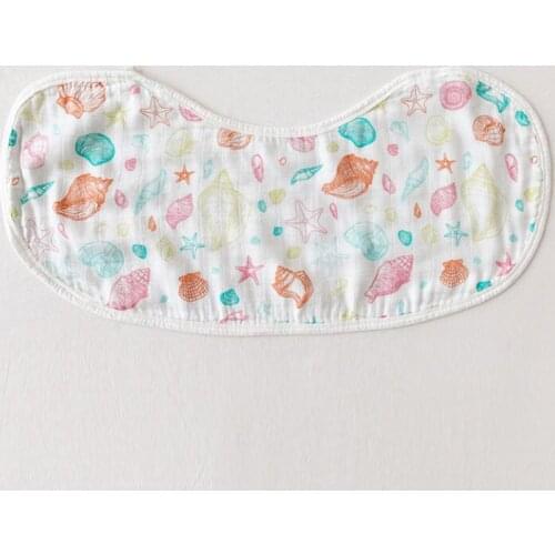 Muslin 6 layers Baby Burp Bib Animal Print Baby Bandana Bibs Baby Burp Cloths Accessory Infant Baby Stuff