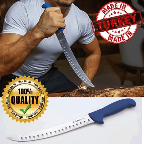 Professional Steak Knife Stainless Nusret Style 40cm Chef Tool Accessories Meat Steak Butcher Made in Turkey Cut Beef Knife