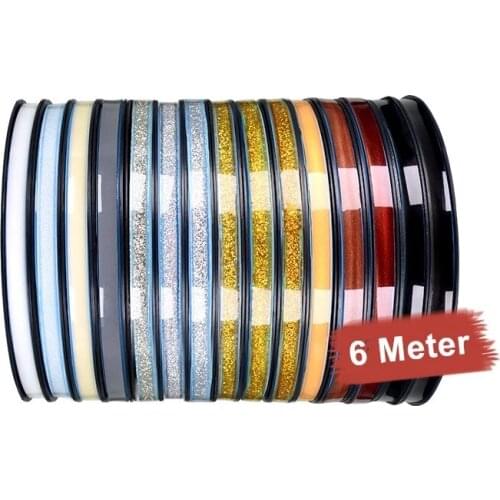 6 M Self-adhesive Edge Strips Kitchen Sink Gap Waterproof Tape Toilet Stickers Gold Edge Line Gypsum Line Wall Decoration Strip