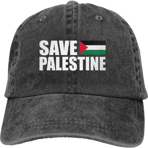 Save Palestine Baseball Cap cowboy hat Peaked cap Cowboy Bebop Hats Men and women hats