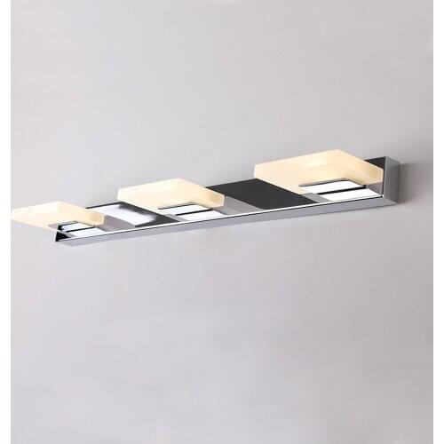 L16cm 35cm 50cm 68cm Long LED Mirror Light Modern Cosmetic Acrylic Wall Lamp Bathroom Lighting Waterproof Vanity Lamp
