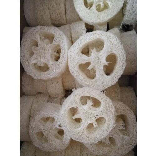 1.5cm thick100pcs/lotNatural Loofah Luffa Loofa Slice DIY customize soap tools,cleanner,sponge scrubber,facial soap holder