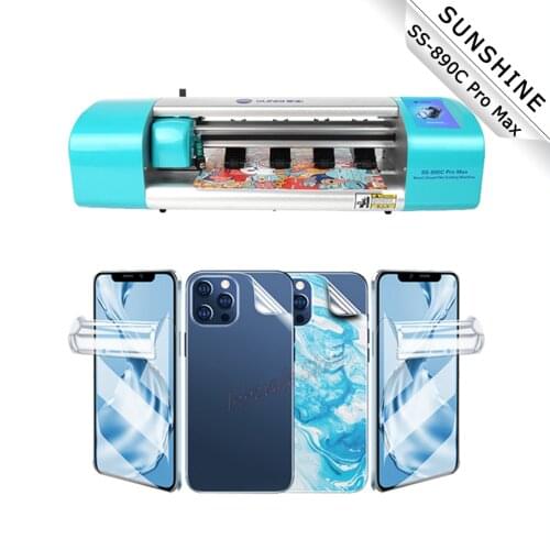 Film Cutting Machine SUNSHINE SS-890C Pro Max Cloud database Intelligent WIFi+Bluetooth Smart phone Hydrogel film cutting tool