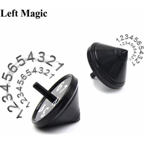 Top Prediction Magic Tricks propesy peg-top magic props size 4.4*4.1cm Close up illusion mentalism magic toy Accessories E3075