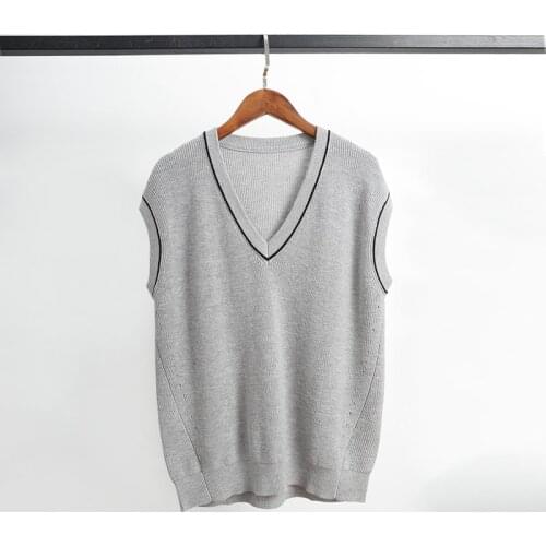 64%Silk 10% Cashmere Sweaters for women 2021 Spring Vest Plus size Sleeveless Knit top women Winter warm sweater pullovers