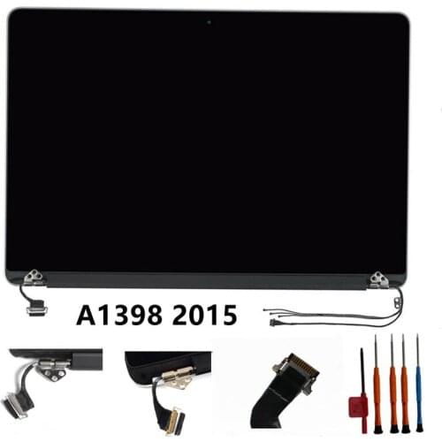 12PIN 661-02532 A1398 mid 2015 LCD DISPLAY FOR MacBook Pro RETINA A1398 EMC 2909 2910 LCD Display Assembly New