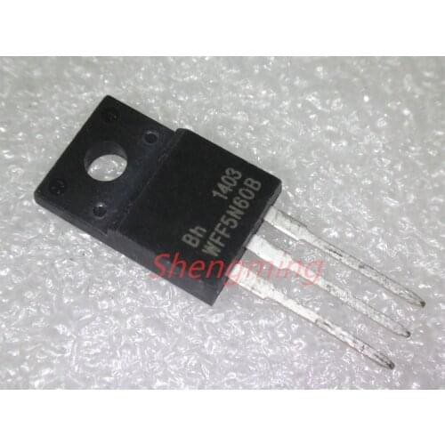 10PCS WFF5N60B TO-220F