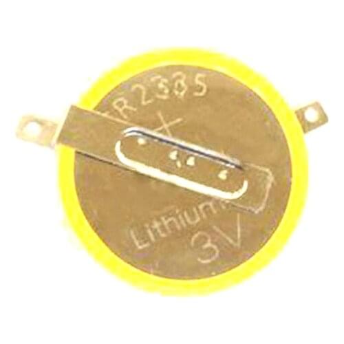 2PCS/LOT CR2335 3V 135 degrees with welding foot Button lithium Battery