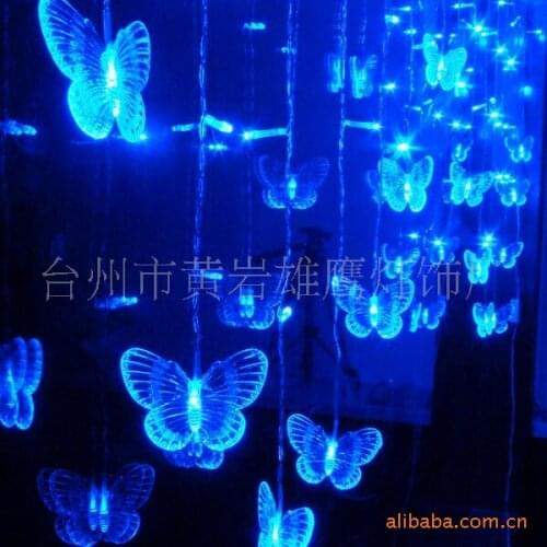 2020 Real Spotlight Lights / Window Decorative Light Curtain Wedding Background Bar Decoration (butterfly Led Lantern Series)