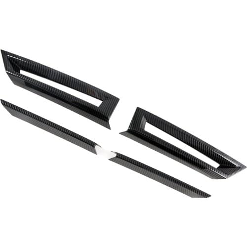 4pcs For Honda CRV CR-V 2021 2020 Car Head Front Fog Light Lamp Decoration Cover Molding Trim Carbon Fiber Accessories Styling