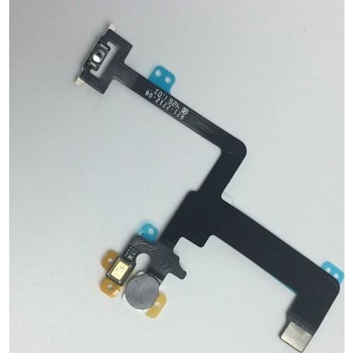 50Pcs For IPhone 6 Plus Original Switch On Off Power Button Flex Cable With Flash Microphone Sensor Proximity Ribbon Replacement