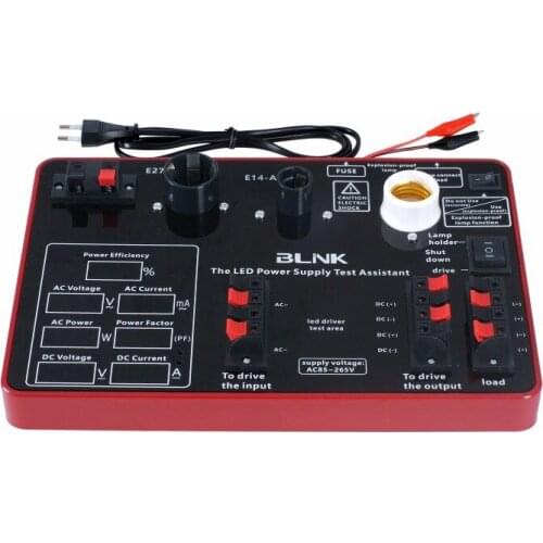 English Version LED Tester Driving Power Parameter Test Fixture