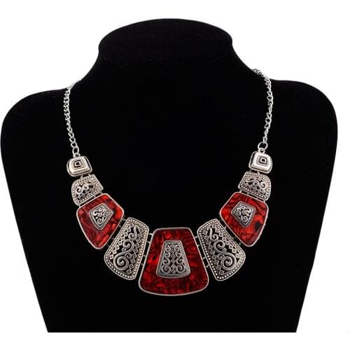 Noble Geometric Necklace For Women Jewelry Necklaces & Pendants Charms Jewellery Scalloped Choker Necklace Collier Femme S196