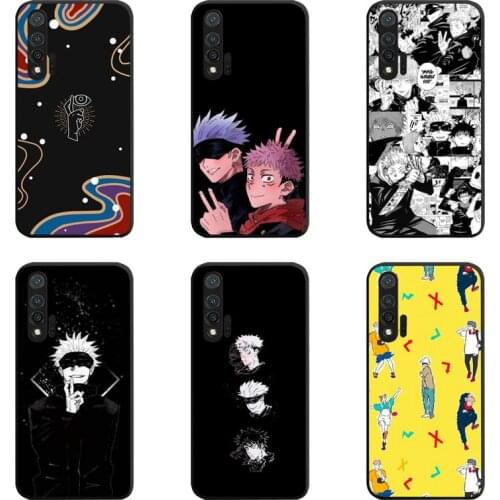 Jujutsu Kaisen Gojou Satoru Phone Case For Huawei Nova 6se 7 7pro 7se honor 7A 8A 7C 9C Play