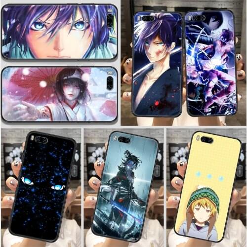 Japanese Yato Noragami Anime Phone Case For Xiaomi Mi Note 8 9 10 11 9T 10T A3 Lite Pro Ultra black art cell cover 3D coque