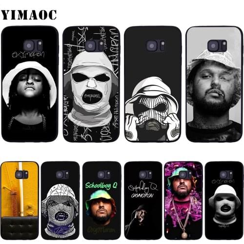 YIMAOC Schoolboy Q Oxymoron Case for Samsung Galaxy A7 A8 A9 A10 A20 A30 A40 A50 A70 M10 M20 M30 S10e J6 Plus