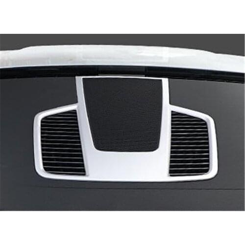 For Porsche Cayenne 2018 2019 2020 Car Styling ABS Matte Interior Center Console Air Condition Cover Trim AC Outlet Decoration