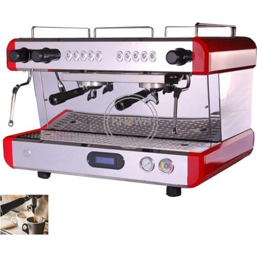 Two Boiler Coffee Making Machine Commercial Coffee Maker Espresso Cooking Machine Cooker for Sale