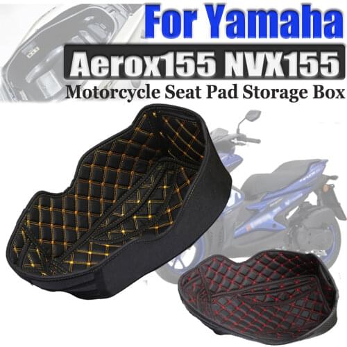 Motorcycle Storage Box Leather Lining Rear Trunk Cargo Liner Protector Accessories For Yamaha NVX155 AEROX155 NVX 155 AEROX 155