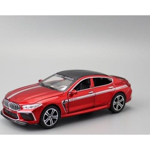 Diecast Toy Model/1:32 Scale/MH8 8000 GTE Super Sport Racing Car/Pull Back/Sound & Light/Educational Collection/Gift/Kid
