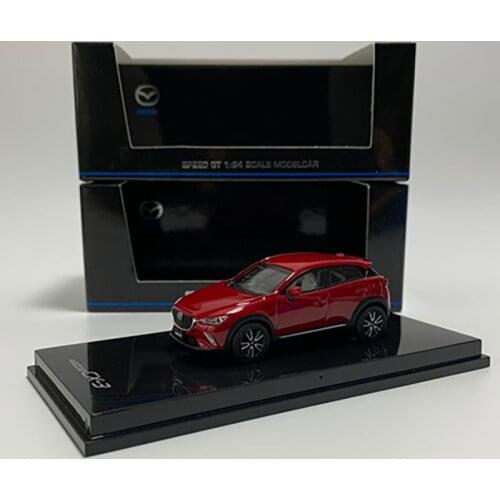 Diecast 1:64 Scale SPEED GT Mazda CX-3 Alloy Car Model Mazda Cx-5 Simulation Toy Car Adult Collection Gift Static Display Boys
