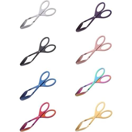 Stainless Steel Buffet Party Catering Serving Tongs Kitchen Food Salad Clip Clamp Pizza Bread Cake Ice BBQ Tongs