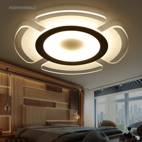 Simple modern LED living room ceiling lamp creative round windmill ultra - thin art restaurant study Ceiling lights AC90-260V