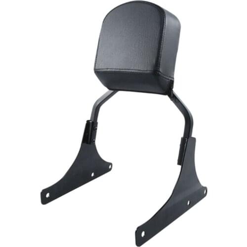 Motorcycle Rear Passenger Sissy Bar Detachable Backrest For Harley Fatboy Softail Standard FXST 2002-2007