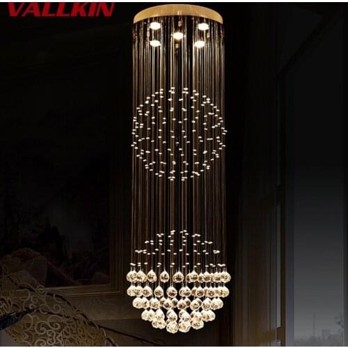 Modern LED Crystal Chandelier Lights Lamp For Living Room Cristal Lustre Chandeliers Lighting Pendant Hanging Ceiling Fixtures