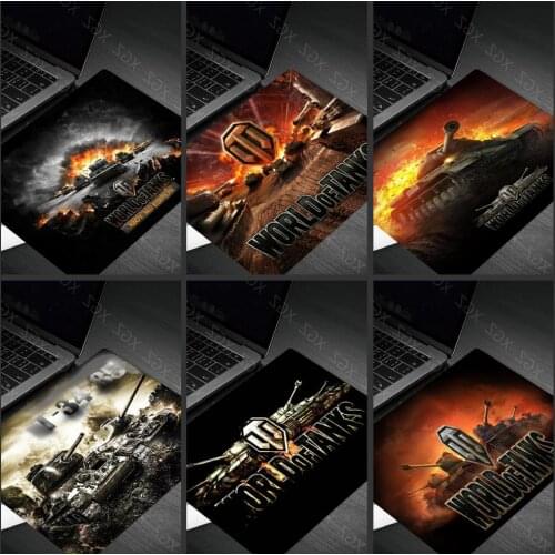 Yzuoan High-quality World of Tanks mouse non-slip pad player playing pad small size rubber game gaming mouse pad Can be washed
