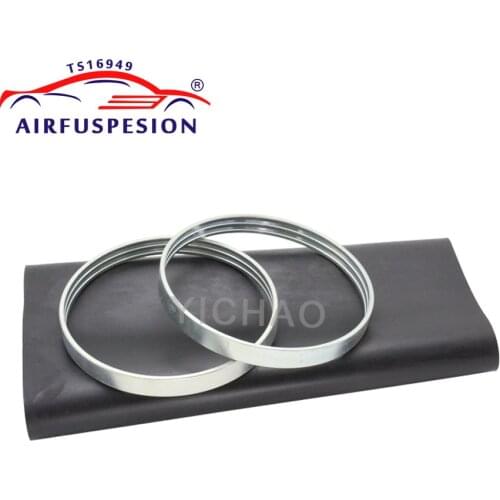 Rear Rubber Air Spring Sleeve With Rings for Mercedes W220 S class Air Suspension Bladder 2203205013 2203202338 1999-2006