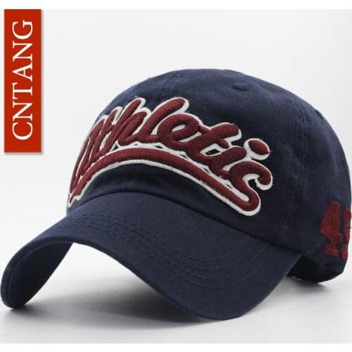 CNTANG 2020 Brand Summer Men 100% Cotton Baseball Cap Casual Embroidery Letter Hat For Women Fashion Snapback Caps High Quality