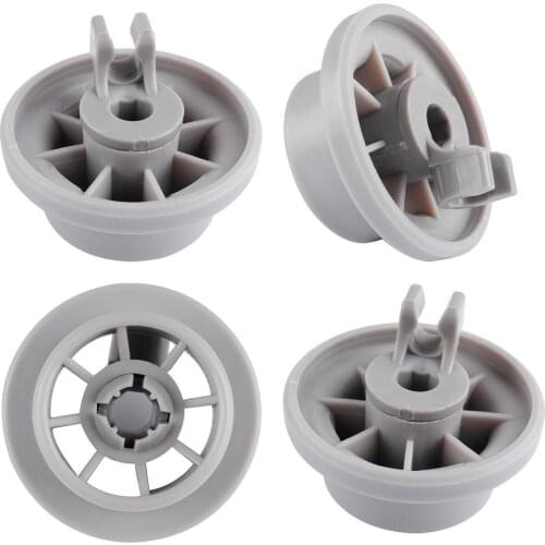 4Pcs Dishwasher Rack Basket Wheel Fit For Bosch Siemens Neff Dish Washer Replacement Parts Accessories